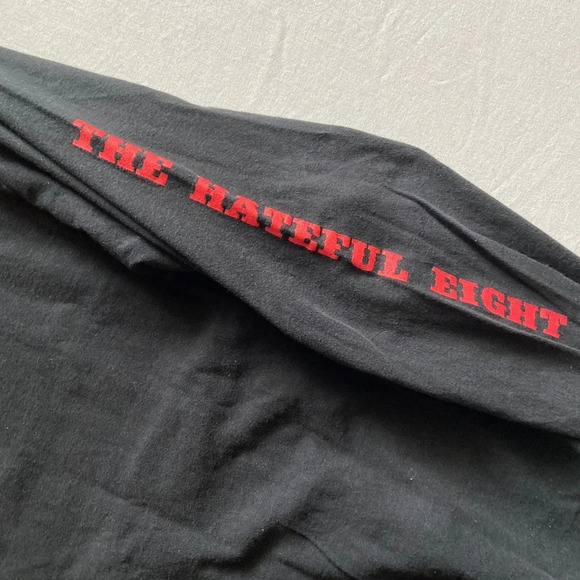 The  Hateful Eight Graphic Shirt Black Movie Promo Tee 2015 Sz M - Picture 4 of 7